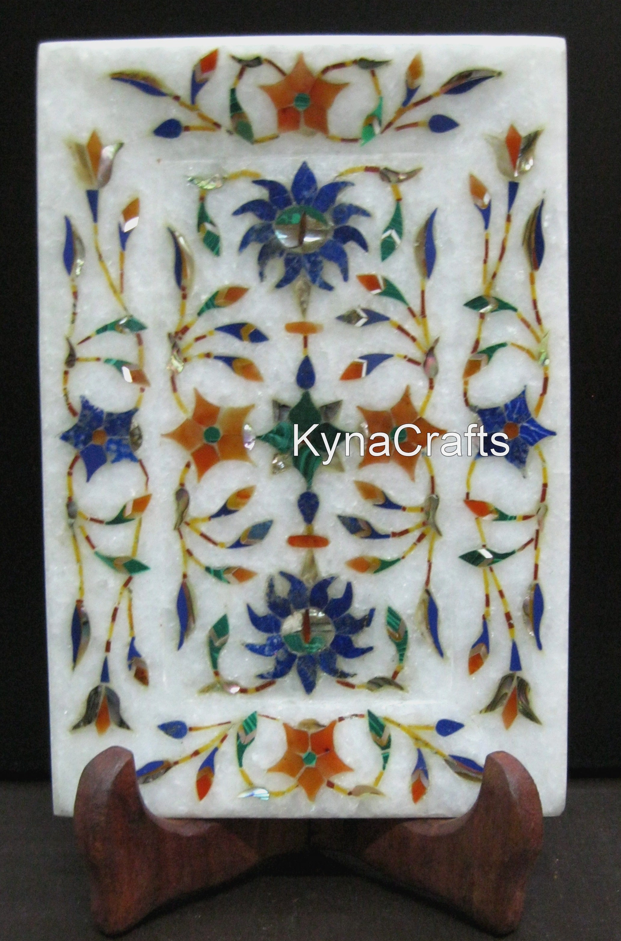 Marble Decorative Tray , White Gift Idea Tray 