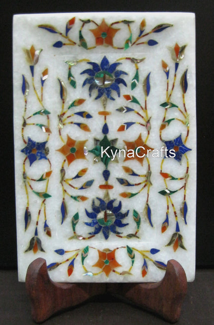 Marble Decorative Tray , White Gift Idea Tray 