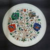 Gemstone Inlay Plate , Serving Plate 