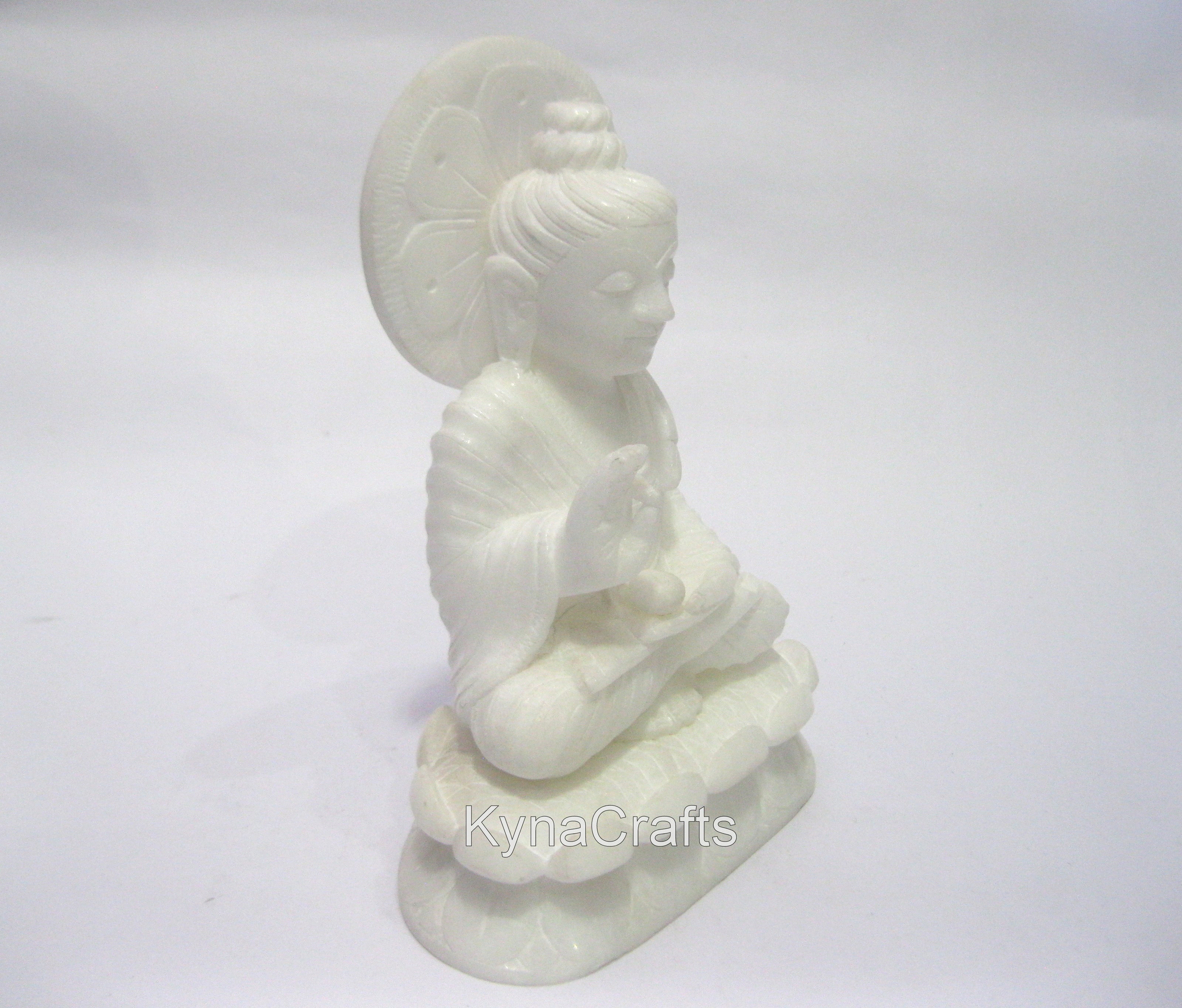 God Buddha Statue , Stone Sitting Buddha Statue 