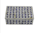 Mother of Pearl Box , Marble Trinket Box 