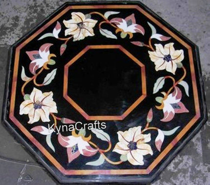 Floral Art Table Top, Octagon Table Top, Coffee Table Top