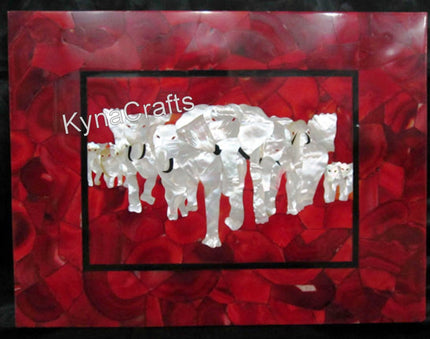 Carnelian Wall Decor , Marble Wall Scenery 