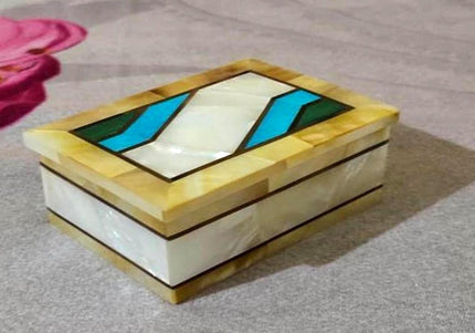 Marble Jewelry Box , Marble Handmade Box 