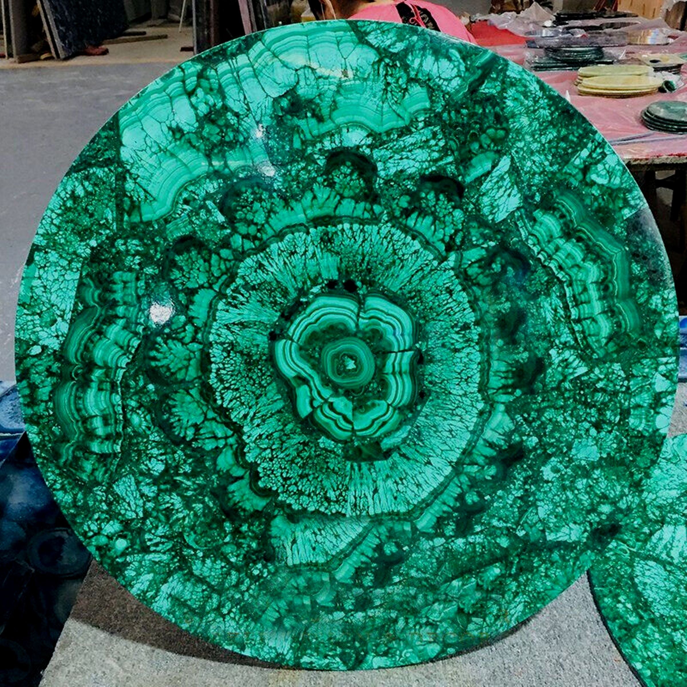 Malachite Table Top, Malachite Sofa Table Top, Dining Table Top