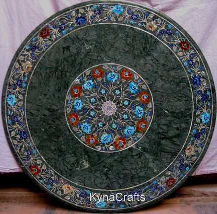 Green Table Top, Round Table Top, Dining Table Top