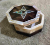 Abalone Shell Box , Marble Trinket Box 