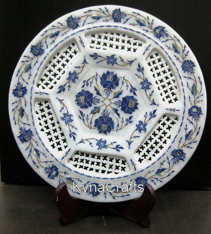 Marble Decorative Plate , Lapis Lazuli Plate 