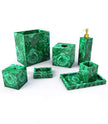 Malachite Home Decor Accent , Malachite Bath Set 