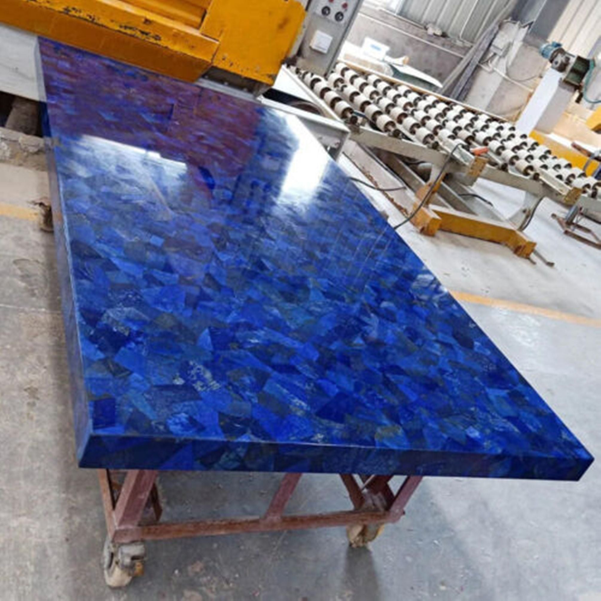 Lapis Lazuli Table Top, Rectangle Table Top, Dining Table Top