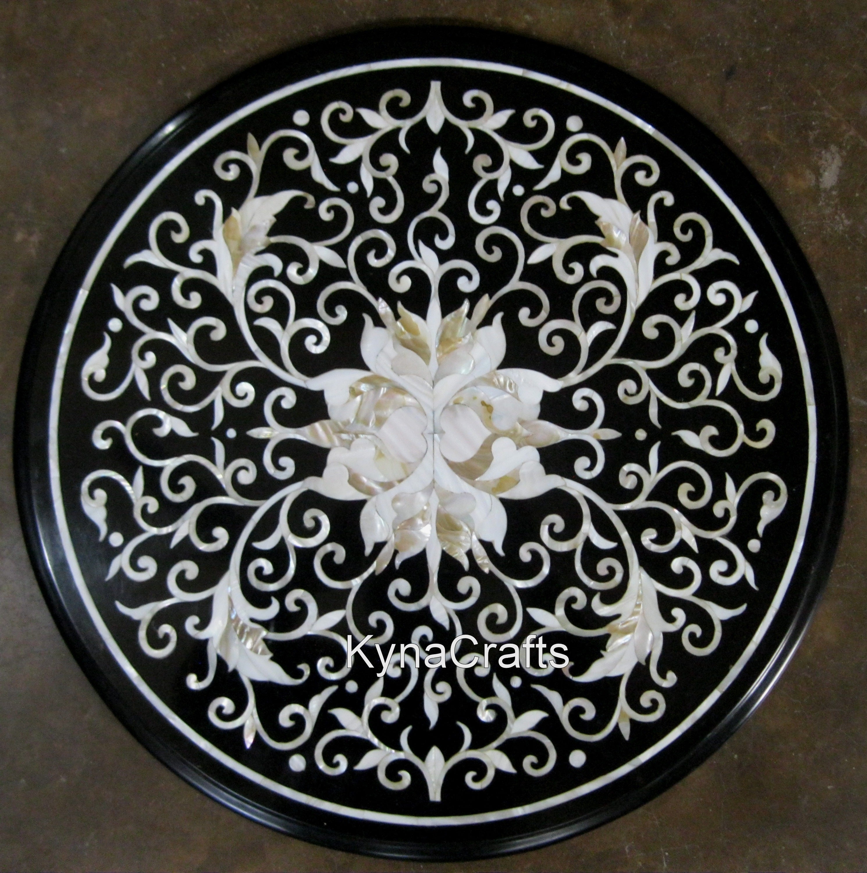 Round Table Top, Inlaid Table Top, Coffee Table Top 