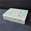 Shiny Gemstone Box , Marble Trinket Box 