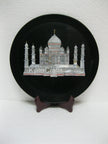 Black Marble Plate , Marble Serving Plate 