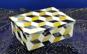 Marble Storage Box , Marble Lidded Box 