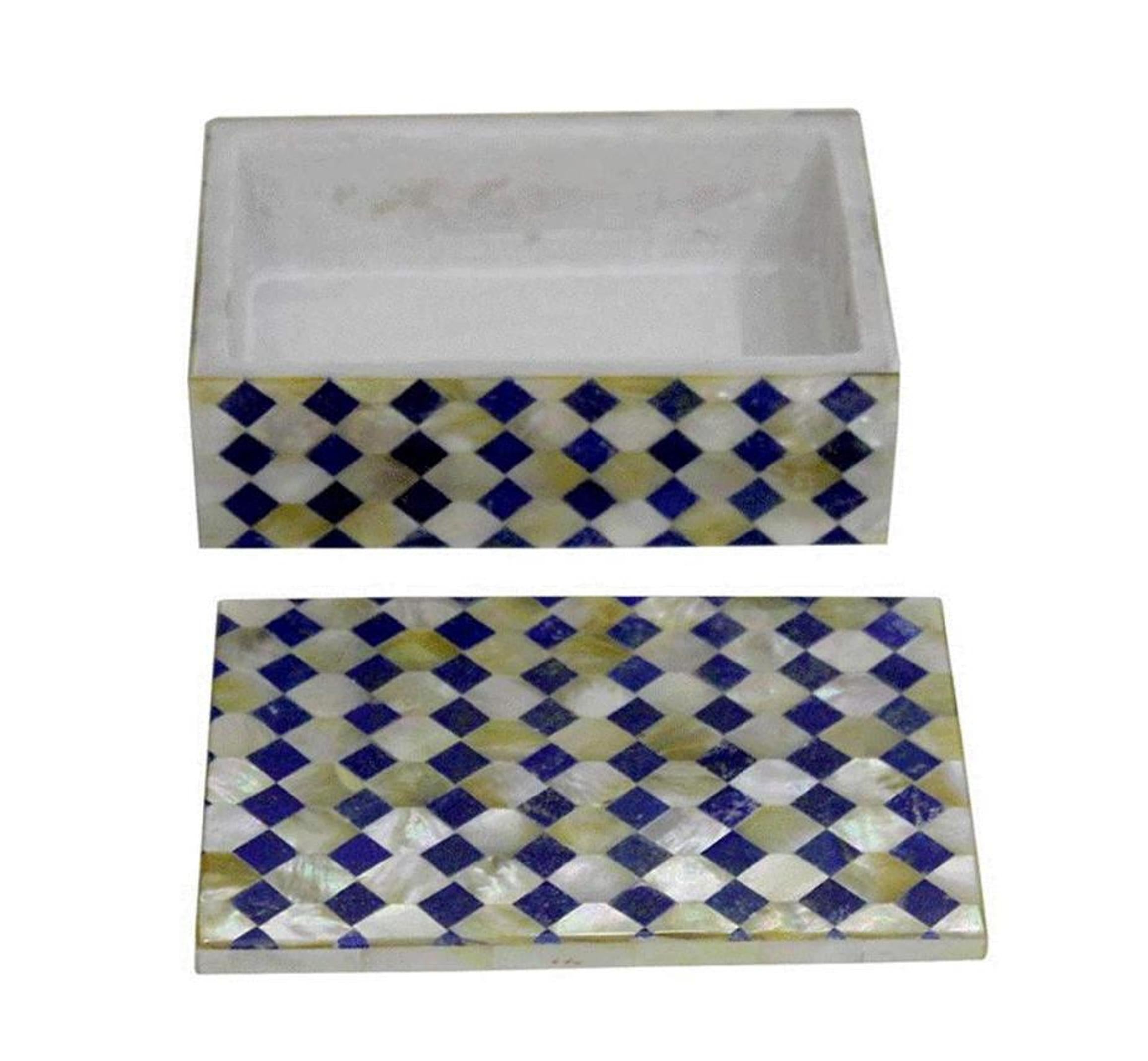 Marble Random Work Box , Marble Trinket Box 