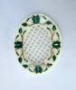 Malachite Soap Dish , Marble Soap Plate 