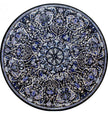 Laps Lazuli Table Top, Black Table Top