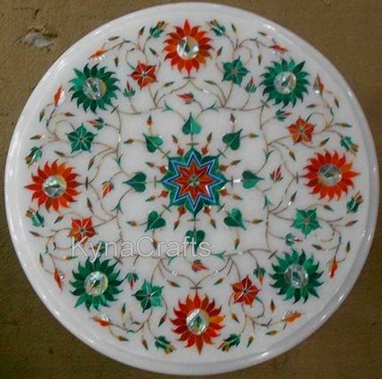 Round Table Top, Inlaid Table Top