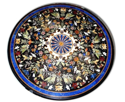 Dining Table Top, Pietra Dura Table Top, Antique Table Top