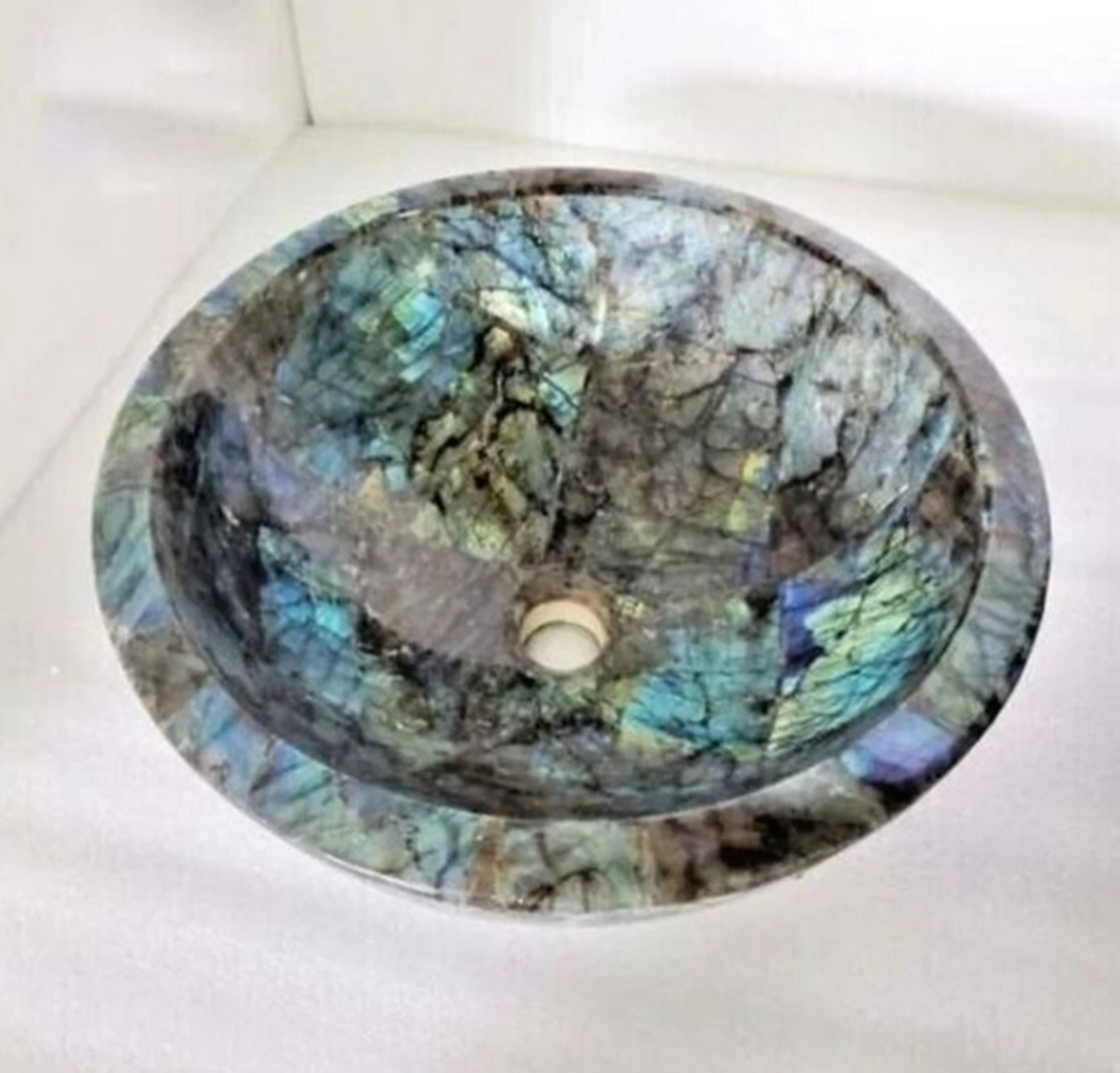 Labradorite Sink , Labradorite Wash Basin 