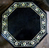 Black Marble Table Top, Shiny Table Top, Center Table Top 