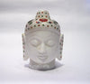 Marble Inlay Buddha Head Statue , Marble Inlay Statue 