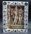 Malachite Personalized Photo Frame , Marble inlay Frame 