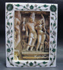 Malachite Personalized Photo Frame , Marble inlay Frame 