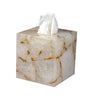 White Quartz Tissue Paper Box , White Quartz Wrappling Paper Box 