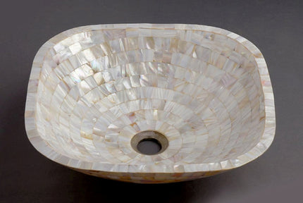 Mother of Pearl sink. , handmade Sink 