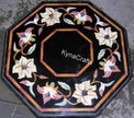 Antique Table Top, Marble Inlay Table Top, End Table Top