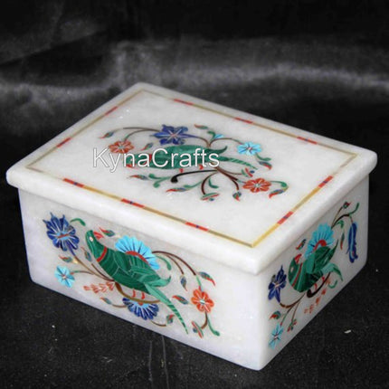 Marble Inlay Box , Rectangle Marble Box 