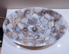 Agate Powder Room Sink , Agate Wash Hand Basin 