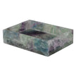 Green Fluorite Soap Dish , Green Fluorite Soap Case