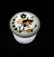 Round Marble Box, Marble Inlay Box 