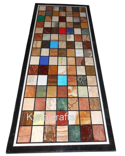 Gemstone Table Top, Black Table Top, Rectangle Table Top