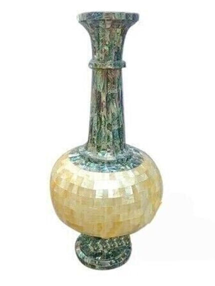 Abalone Shell , Mother of Pearl Vase 