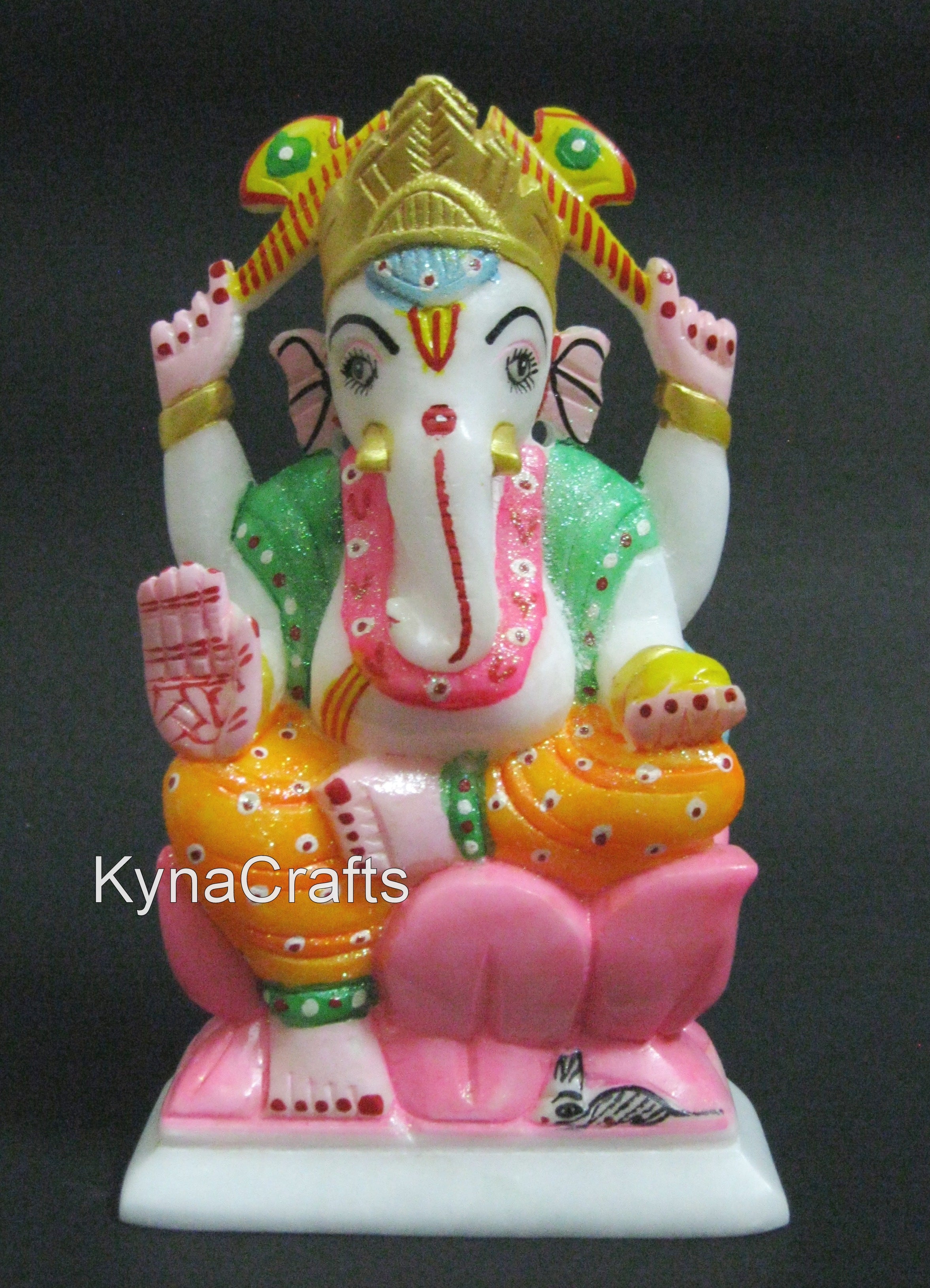 Hand Painted Statue , Handmade Statue 