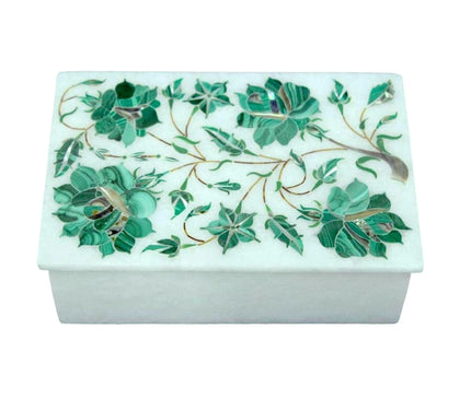 malachite Stone Box , Gift-able Box 