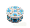 Floral design Box , stone Inlay box 