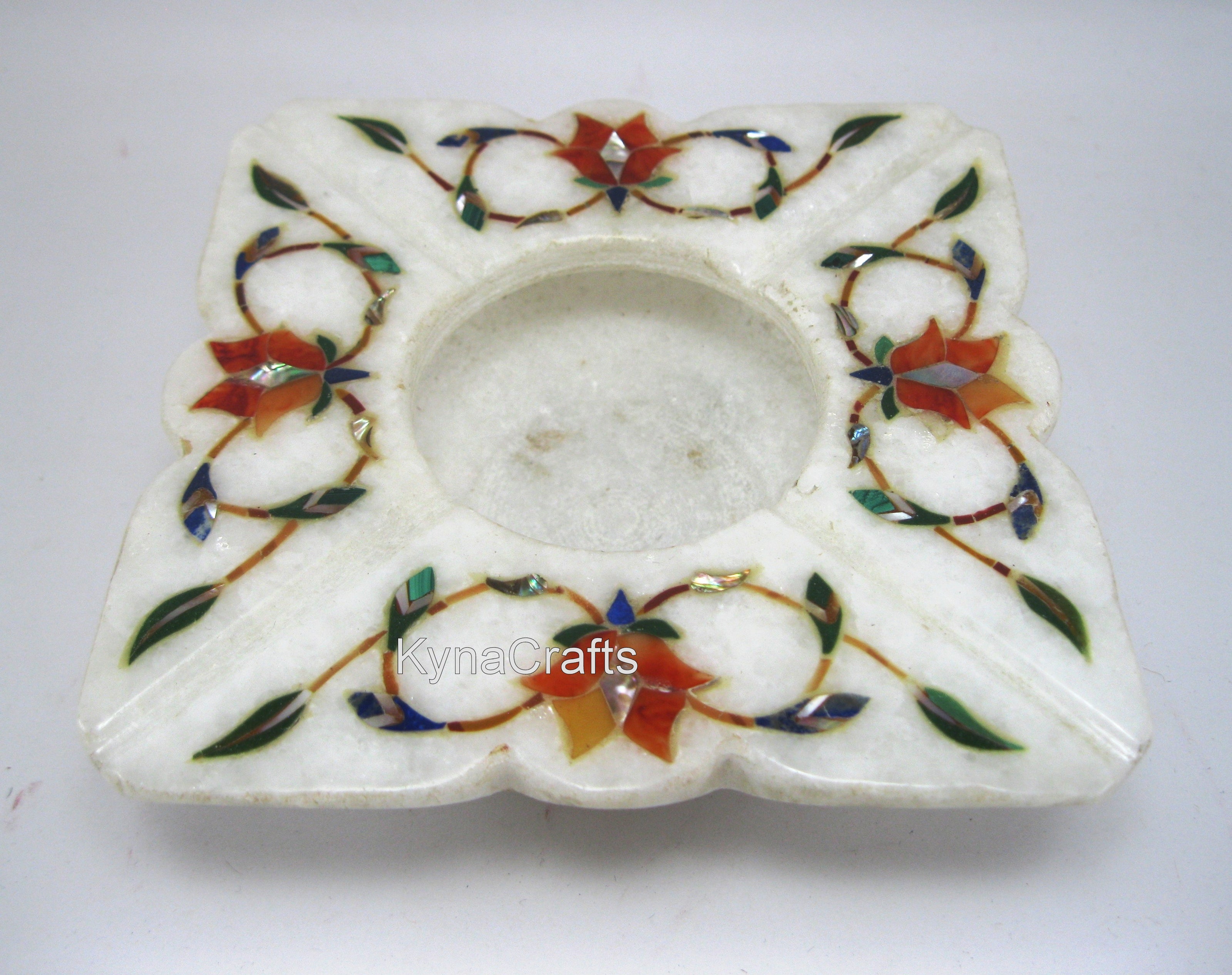 Marble Ashtray , Decorative Cigar Holder 