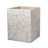 Quartz Dustbin , White Quartz Acessories 