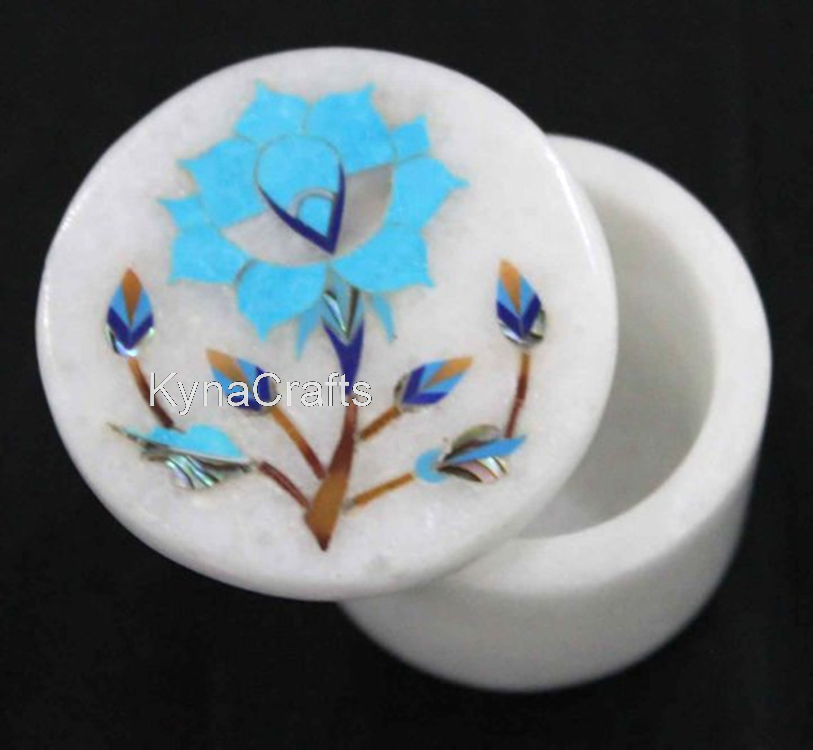 Marble Inlay Box , Handmade Box 