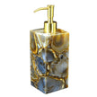 Natural Agate Soap Pump , Agate Facewash Holder 