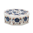 Octagon Marble Box , Lapis Lazuli Box 