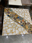 Agate table Top, resin Table top, Dining Table Top