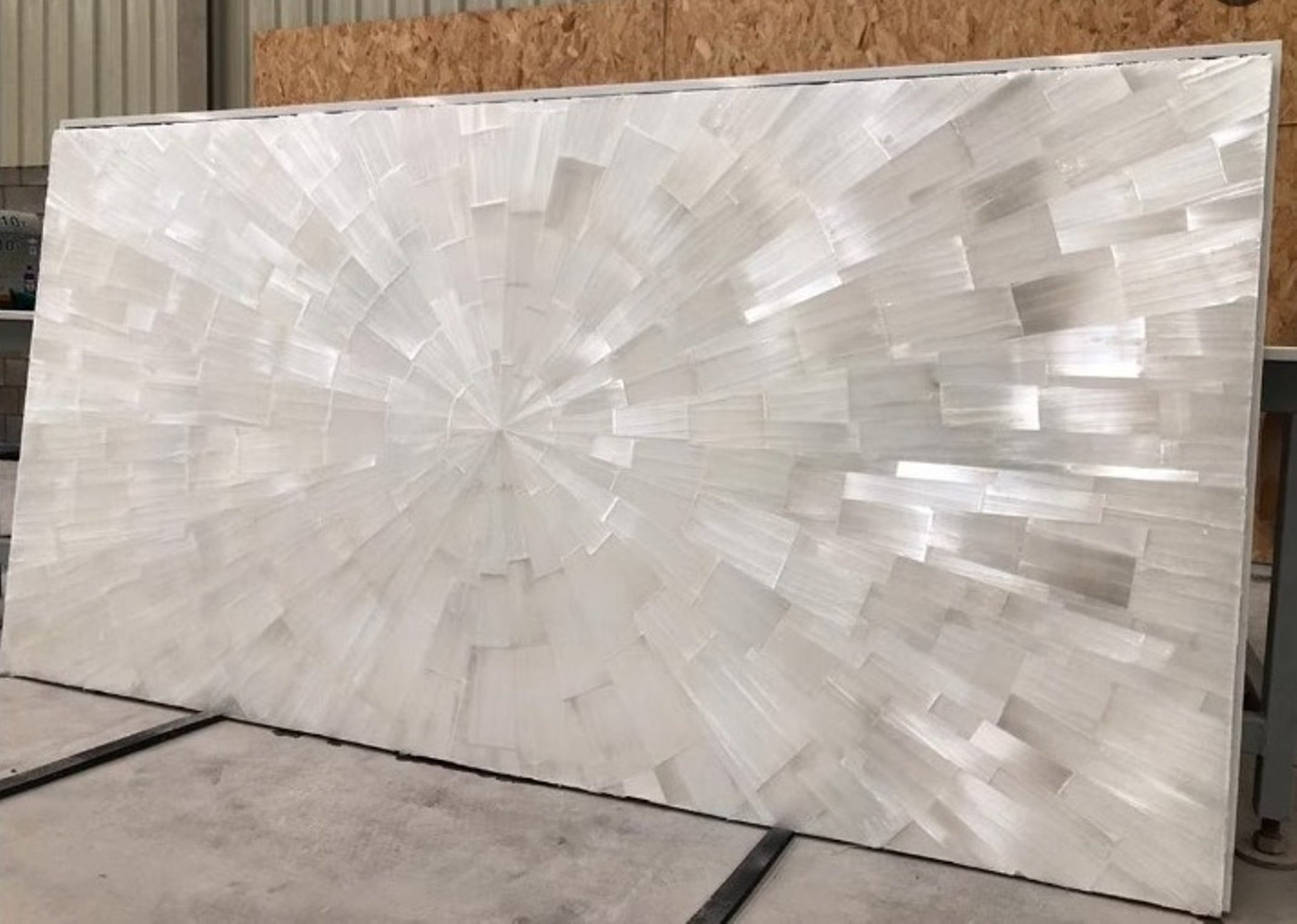 Selenite Table Top,Epoxy Table Top