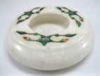 Malachite stone Ashtray , Handmade tray 