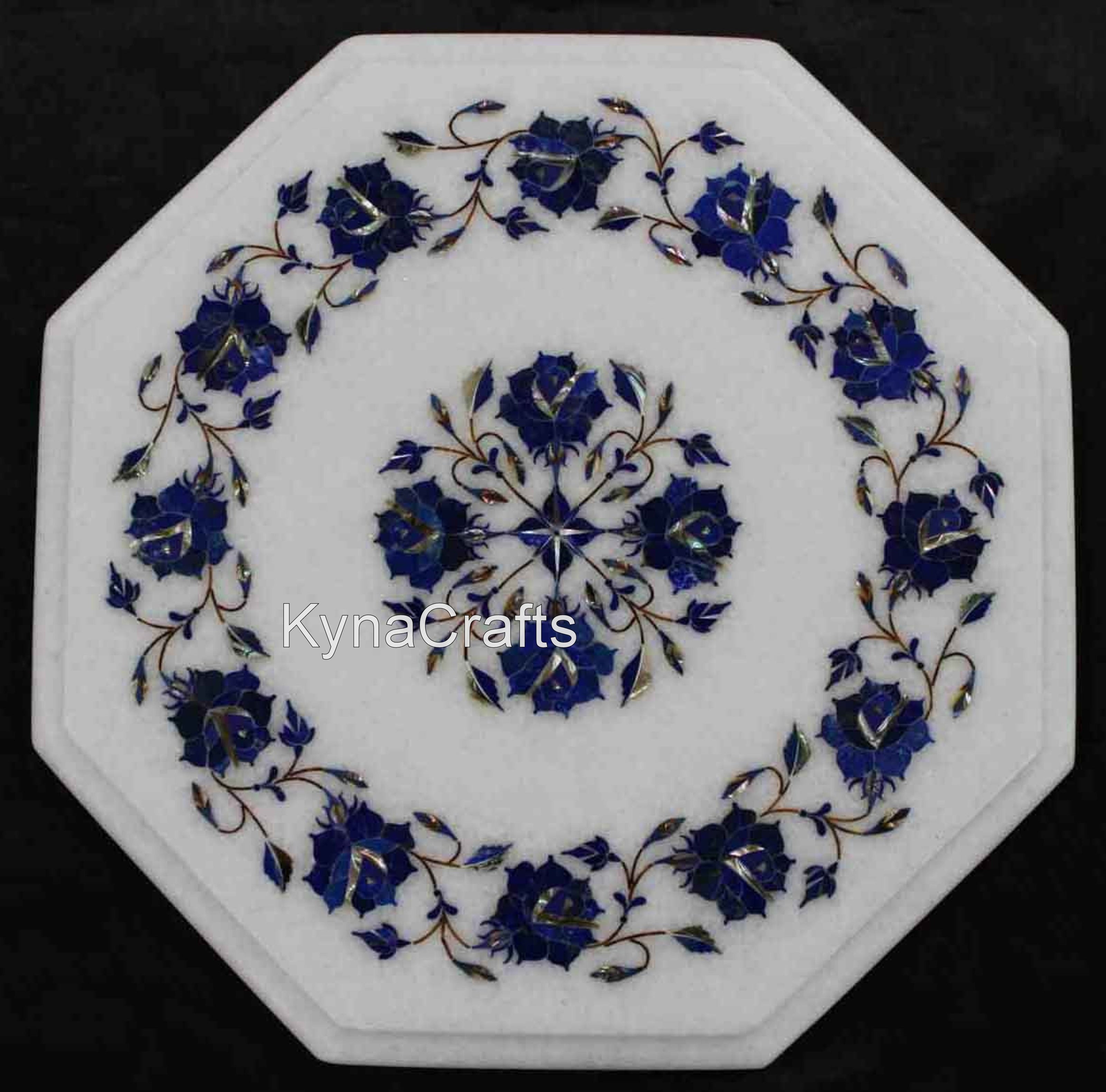 Lapis Lazuli Table Top, Octagon Tabe Top