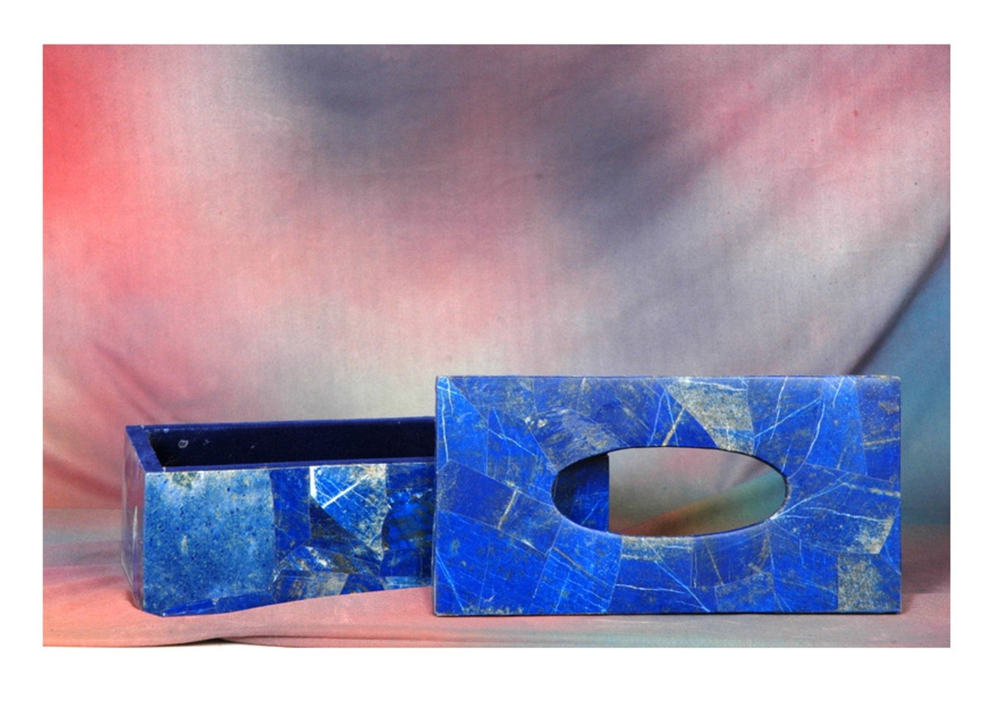 Lapis Lazuli box , Tissue Paper Box 